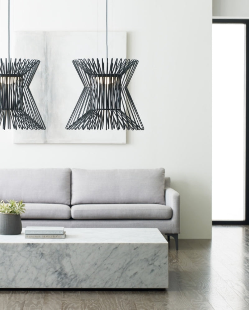 Visual Comfort 700TDSYRP Syrma 22" LED Line Voltage Pendant