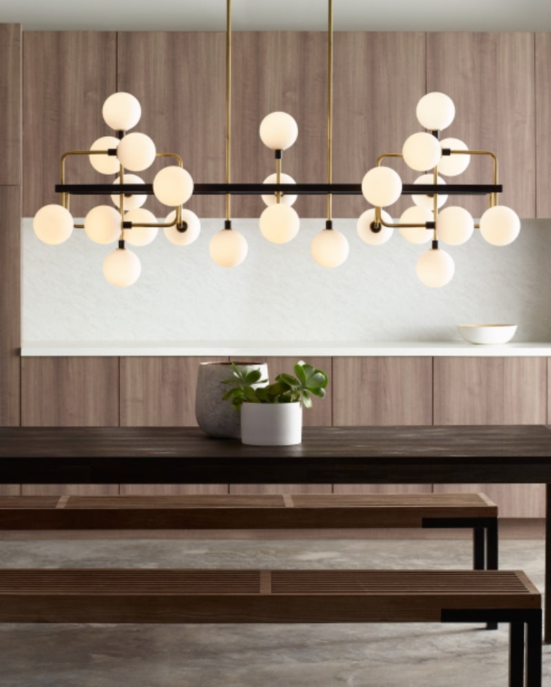 Visual Comfort 700LSVGO Viaggio 25-lt 56" LED Linear Suspension