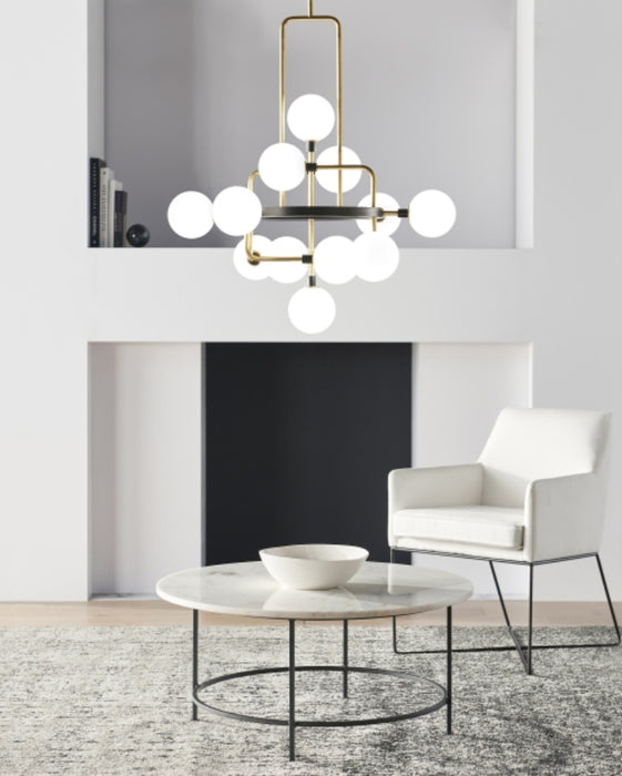 Tech 700VGO Viaggio 12-lt 30" LED Chandelier