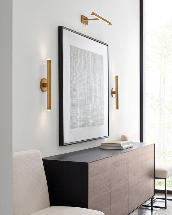 Tech 700WSEBL Ebell 2-lt 16" Tall LED Wall Sconce