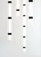 Tech 700TDWIT4 Wit 4" LED Pendant, 4-Glass