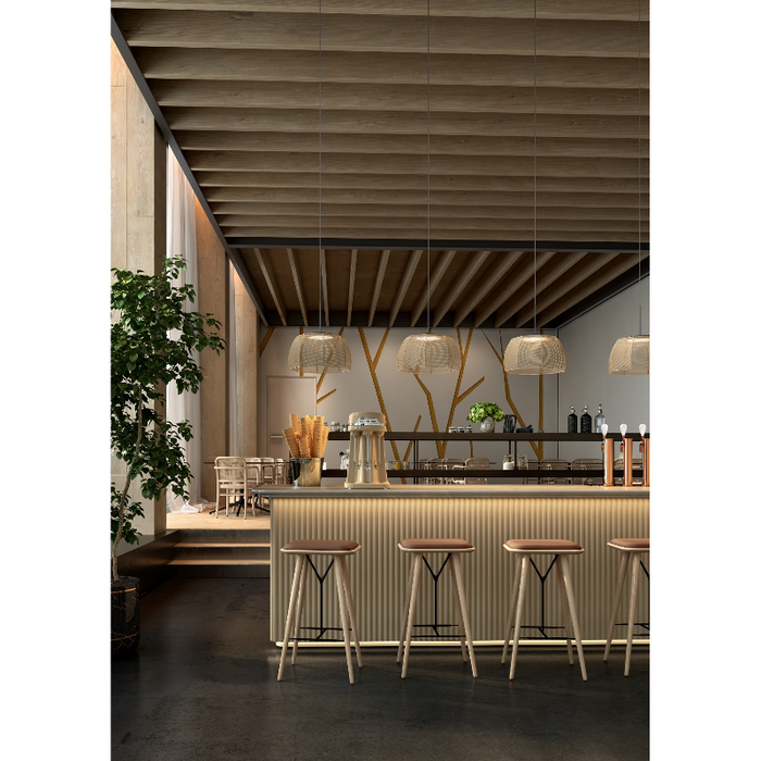 Bover Tanit S/43 1-lt 17" LED Pendant, 0-10V