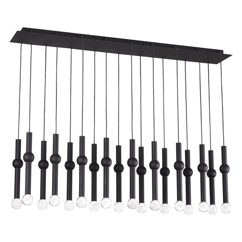 Visual Comfort 700TRSPGYD18 Guyed 18-lt 44" LED Chandelier