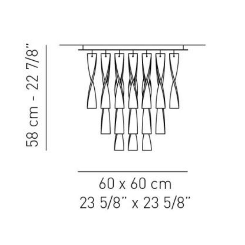 Axo UPAVIRPX Avir 4-lt 24" Flush Mount