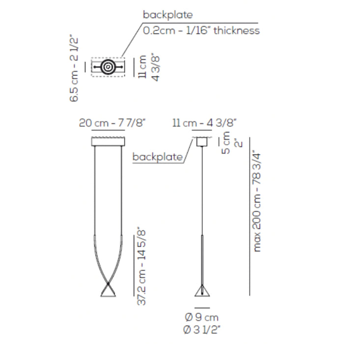 Axo USJEWX01 Jewel 1-lt 4" LED Pendant