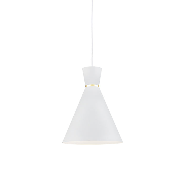 Kuzco 493210 Vanderbilt 1-lt 10" Pendant