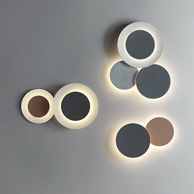 Vibia 5491 Puck Wall Art  LED Wall Sconce