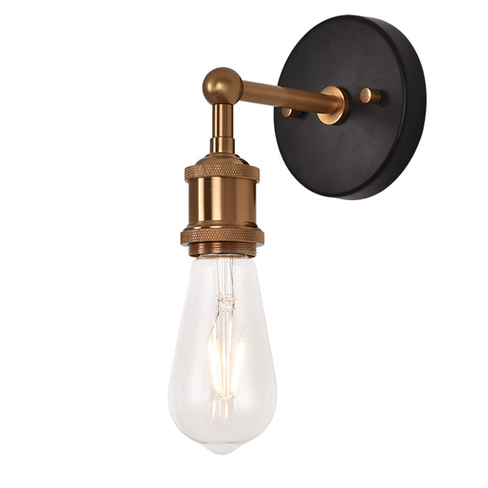 Matteo W46100 Bulstrode's Workshop 1-lt 7" Tall Wall Sconce