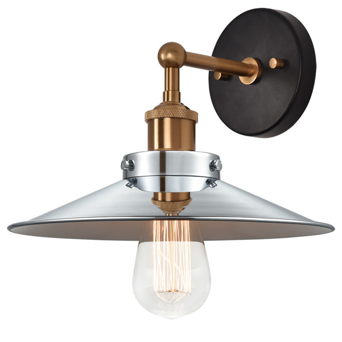 Matteo W46111 Bulstrode's Workshop 1-lt 9" Wall Sconce