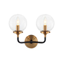 Matteo W58202 Particles 2-lt 14" Wall Sconce