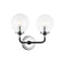Matteo W58202 Particles 2-lt 14" Wall Sconce