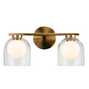 Matteo W60702 Derbishone 2-lt 15" Wall Sconce