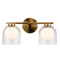 Matteo W60702 Derbishone 2-lt 15" Wall Sconce
