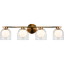 Matteo W60704 Derbishone 4-lt 29" Wall Sconce