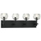 Matteo W61404 Rosa 4-lt 24" Wall Sconce