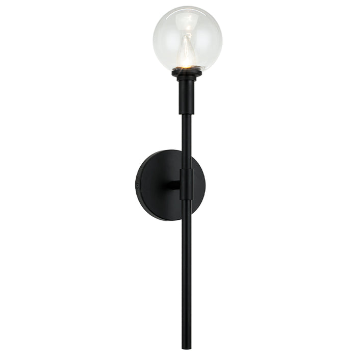 Matteo W64801 Candelstix 1-lt 22" Tall Wall Sconce