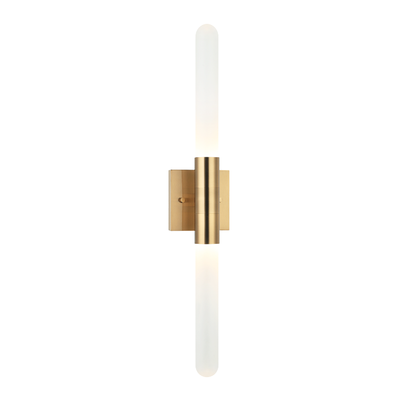 Matteo W65802 Aydin 2-lt 24" Tall LED Wall Sconce