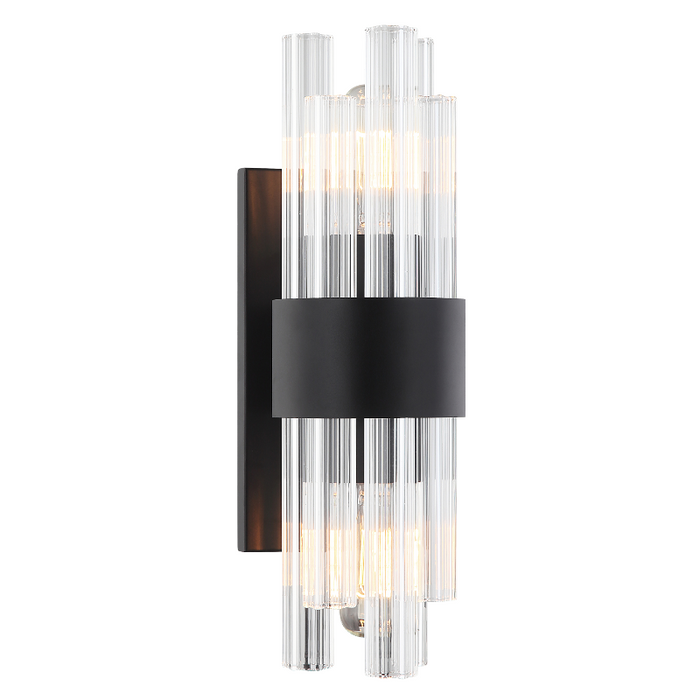 Matteo W66902 Kellan 2-lt 16" Tall Wall Sconce