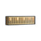 Matteo W67704 Goldenguild 4-lt 24" Wall Sconce