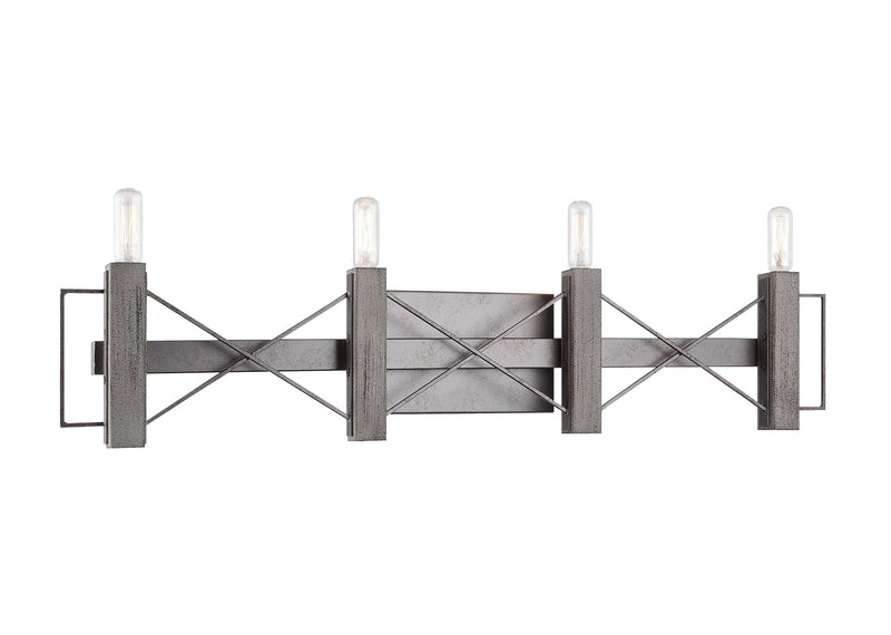 Matteo W71404 Asher 4-lt 30" Wall Sconce