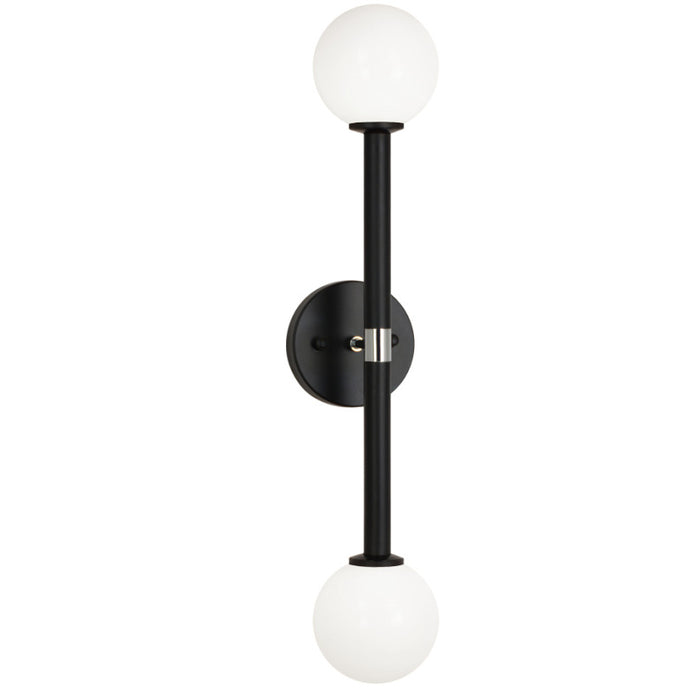 Matteo W75322 Stellar 2-lt 24" Tall Wall Sconce