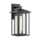 Matteo W81201 Caldwell 1-lt 15" Tall Outdoor Wall Light