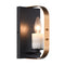 Matteo W82901 Crandle 1-lt 9" Tall Wall Sconce