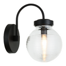 Matteo W84001 Ridge 1-lt 9" Tall Wall Sconce
