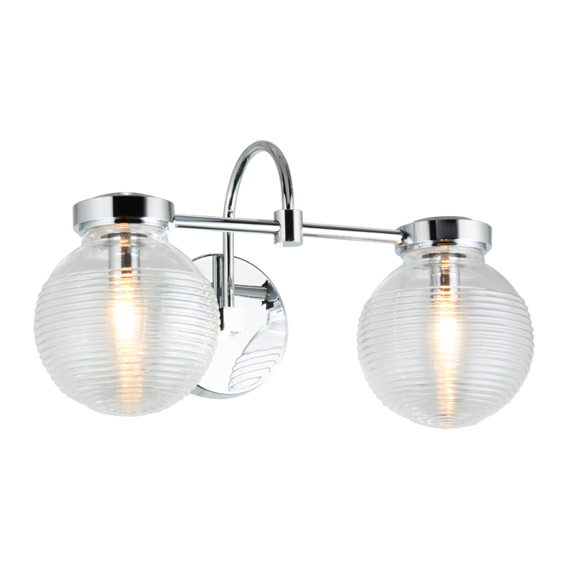 Matteo W84002 Ridge 2-lt 17" Wall Sconce