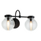 Matteo W84002 Ridge 2-lt 17" Wall Sconce