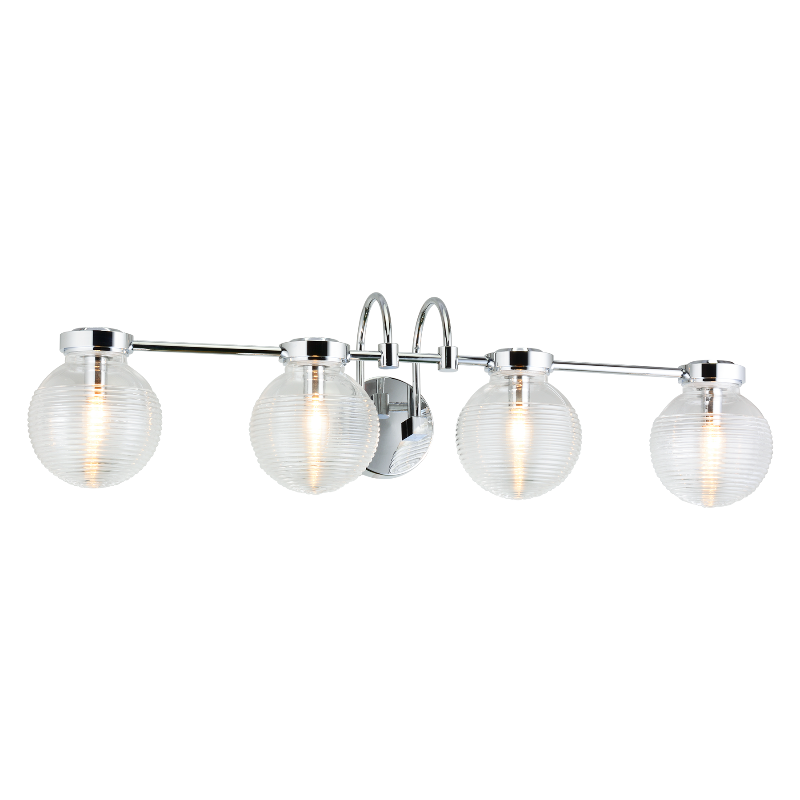 Matteo W84004 Ridge 4-lt 34" Wall Sconce