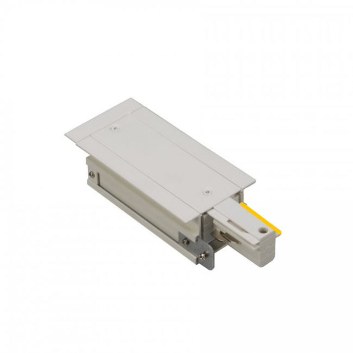 WAC WEDL-RT-1/2A W System Flanged Recessed Track Current Limiter - Left, 120V