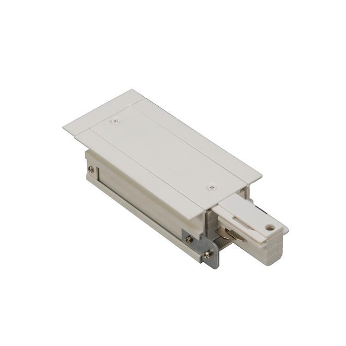 WAC WEDL-RT-7A W System Flanged Recessed Track Current Limiter - Left, 120V