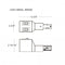 WAC WEDL-1/2A W System Track Current Limiter - Left, 120V