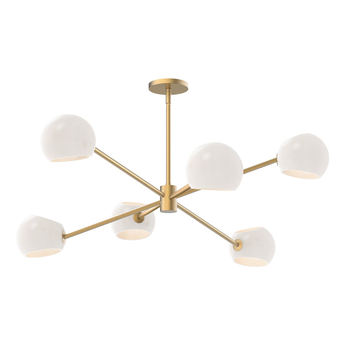 Alora Mood CH548637 Willow 6-lt 37" Chandelier