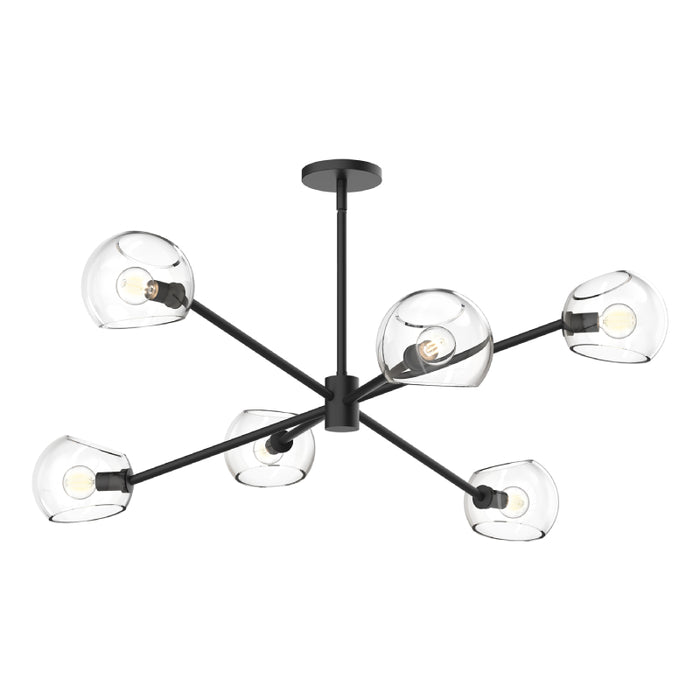 Alora Mood CH548637 Willow 6-lt 37" Chandelier