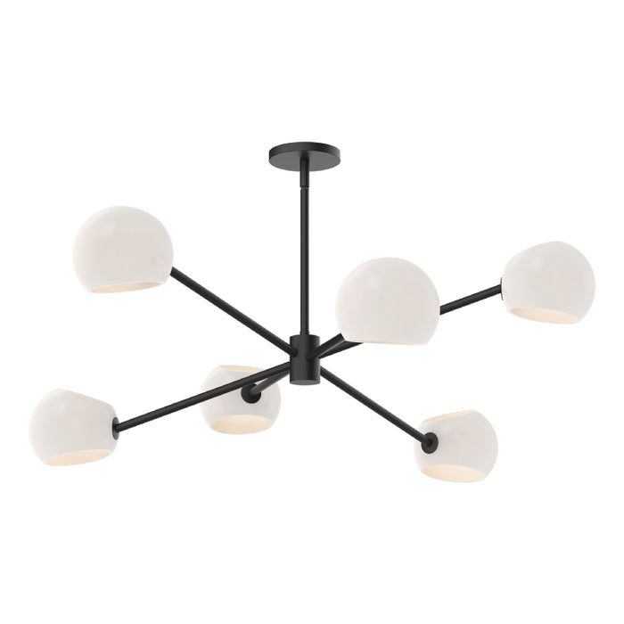 Alora Mood CH548637 Willow 6-lt 37" Chandelier