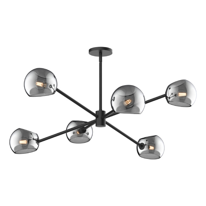 Alora Mood CH548637 Willow 6-lt 37" Chandelier