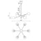 Alora Mood CH648637 Willow 6-lt 37" Chandelier