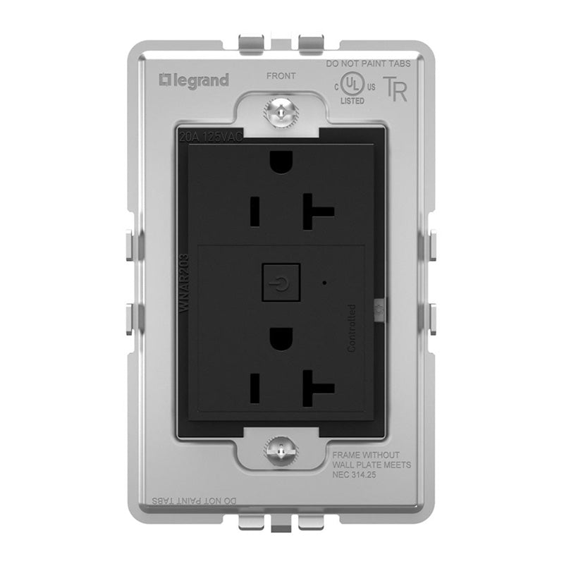 Adorne WNAR203 20A Smart Outlet with Netatmo Plus Size