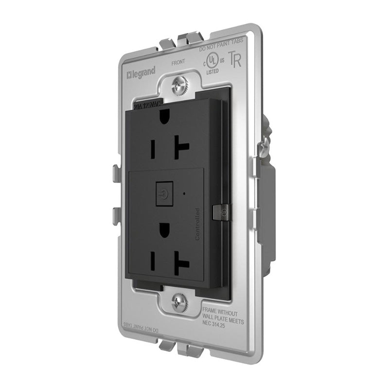 Adorne WNAR203 20A Smart Outlet with Netatmo Plus Size