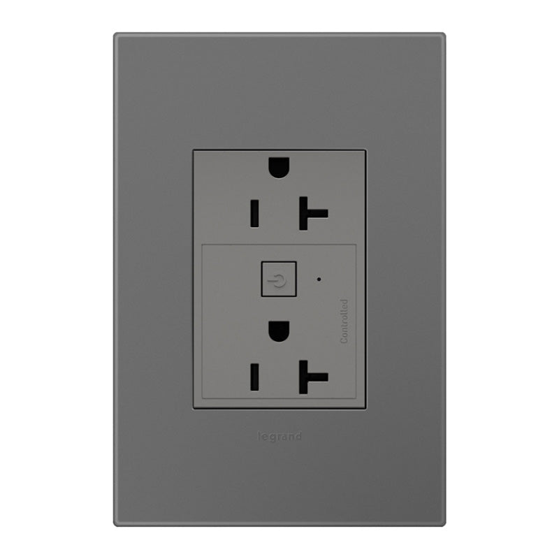 Adorne WNAR203 20A Smart Outlet with Netatmo Plus Size