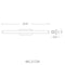 Modern Forms WS-21724 Mini Vogue 1-lt 26" LED Bath Light