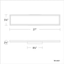 dweLED WS-32027 Mirror Mirror 27" LED Vanity