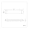 dweLED WS-36032 Melrose 32" LED Wall Sconce
