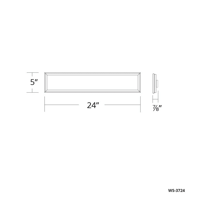 Modern Forms WS-3724 Neo 1-lt 24" LED Wall Sconces