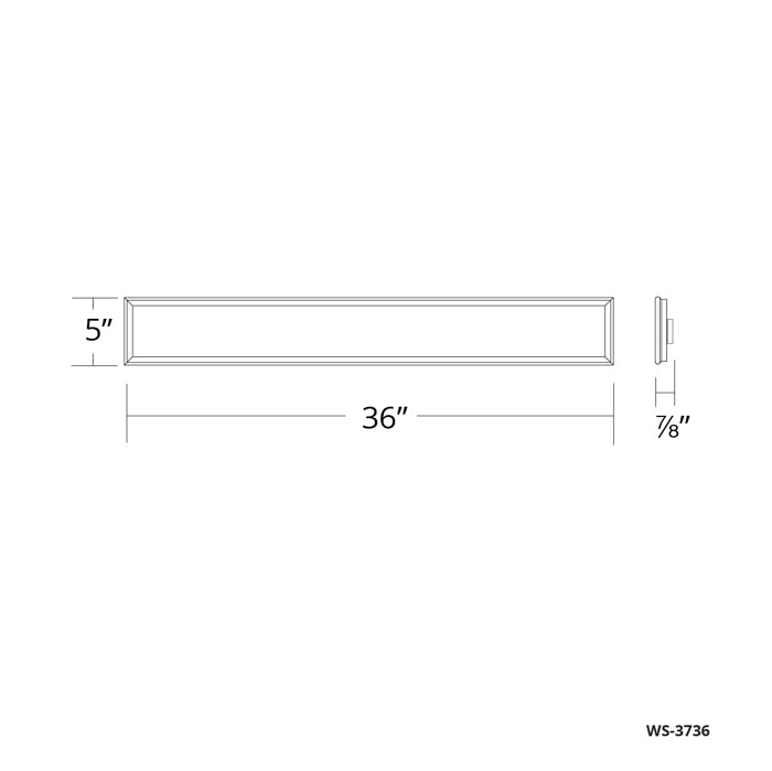 Modern Forms WS-3736 Neo 1-lt 36" LED Wall Sconces