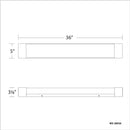 dweLED WS-38036 Darcy 36" LED Vanity