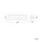 Modern Forms WS-3925 Vetri 1-lt 27" LED Bath Light