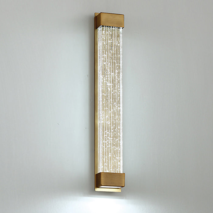 Modern Forms WS-58820 Tower 1-lt 20" Tall LED Wall Sconce - Aged Brass